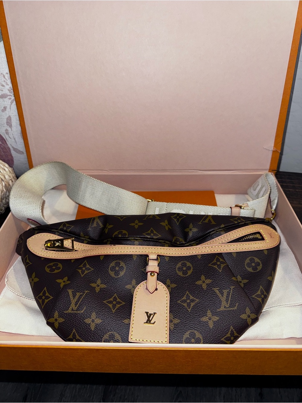 LOUIS VUITTON Monogram High Rise Bumbag